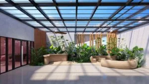 exsim-ciq-project-causewayz-sqaure-jbcc-tower-a-axis-tower-facilities-sky-biophilic-BBQ Sky biophilic BBQ pavilion at Causewayz Square @ JBCC by EXSIM CIQ, created for social gatherings, outdoor dining, and family bonding in a nature-inspired setting.